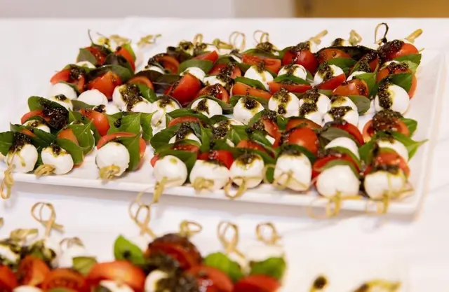Mmmh, eine mediterrane Vorspeise ... | Foto: Alexandra Baier