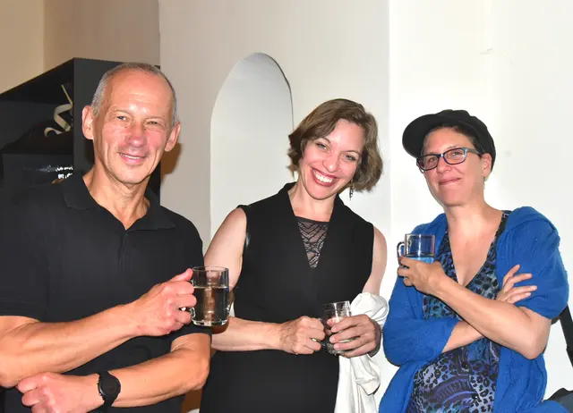 Peter Steurer, Jasmin Avissar, Nicole Aebersold | Foto: Herbert Schleich/Alexandra Goll