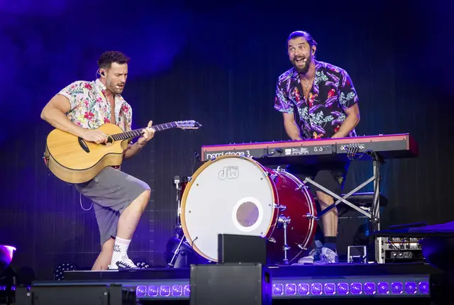 Pizzera &amp; Jaus feierten übrigens heuer ihre Starnacht-Premiere: „Für uns war die Starnacht ein Auslandssemester, wir haben uns total wohlgefühlt." | Foto: krivograd/ipmedia