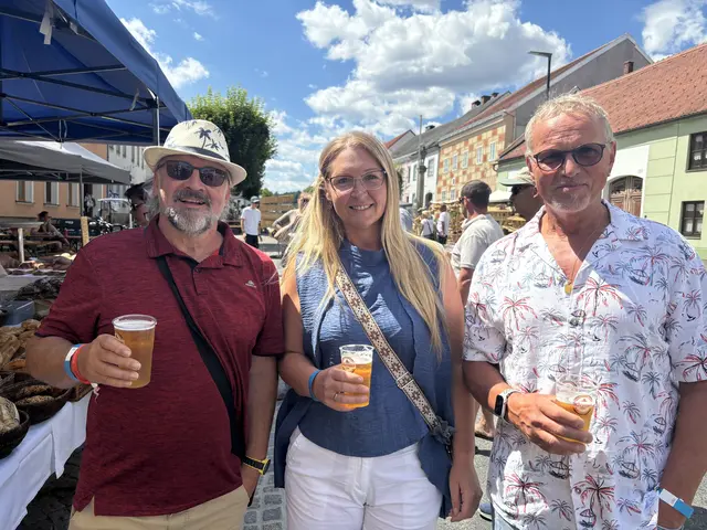 Harald Mayer, mit Desiree und Gerald Stoitzner | Foto: Daniel Schmidt