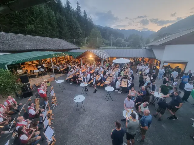 Zwei Tage land wird in Etmißl gefeiert. | Foto: Musikverein Etmißl