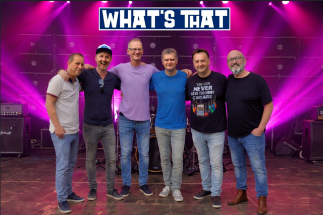 Ab 20 Uhr sorgt die St. Valentiner Rock-Cover-Band "What´s That" im Hof der Volksschule am Hauptplatz für einen stimmungsvollen Sommerabend. | Foto: Markus Atteneder