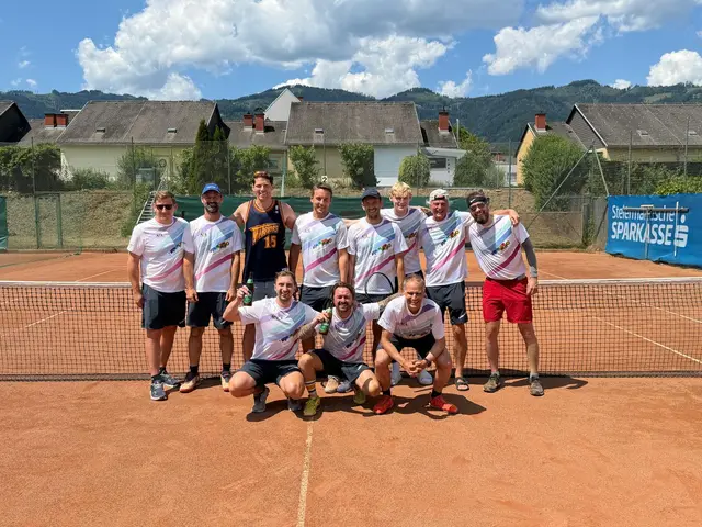 Philip Hiden, Mario Koinegg, Alexander Wronski, Markus Wagner, Georg Pölzl, Jona Richter, Charly Schantl, Andi Weissenbacher, Kevin Gassner, Christoph Pichler und Klaus Eschbsch. | Foto: Wronski