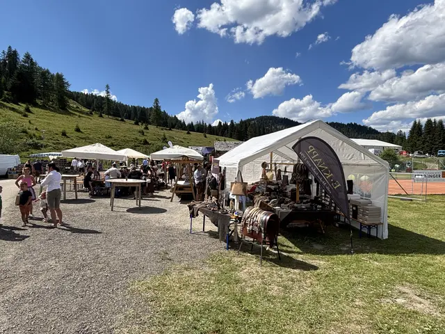 Bei strahlendem Sommerwetter präsentierte sich die Flattnitz als perfekter Austragungsort für den Holzstraßenkirchtag 2026. | Foto: MeinBezirk.at/Astrid Siebert