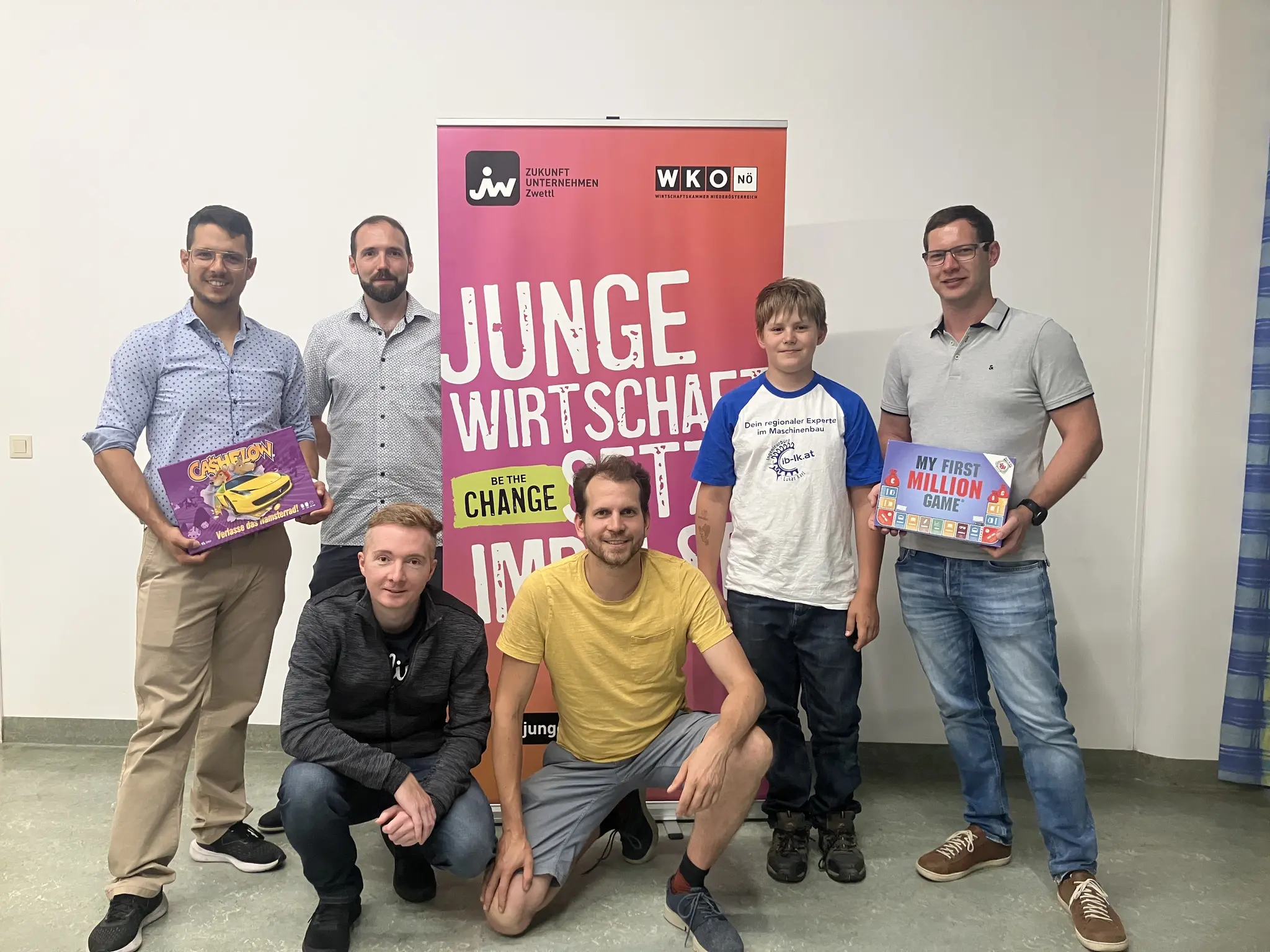 Junge Wirtschaft Zwettl: Unternehmerisches Denken spielerisch trainieren