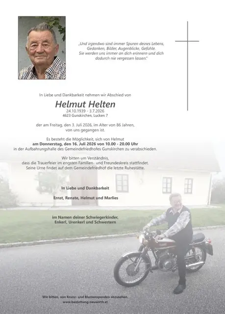 Foto: Privat/Familie Helten
