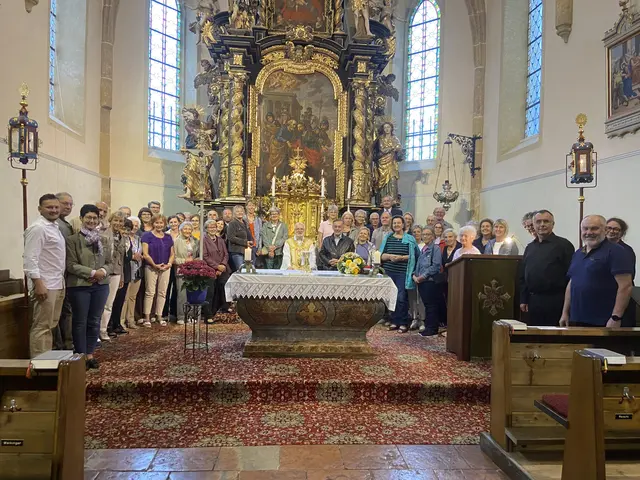 Klemens Pillhofer feierte sein 40-jähriges Priesterweihejubiläum in der Pfarrkirche Münsteuer. | Foto: Daniel Schachinger