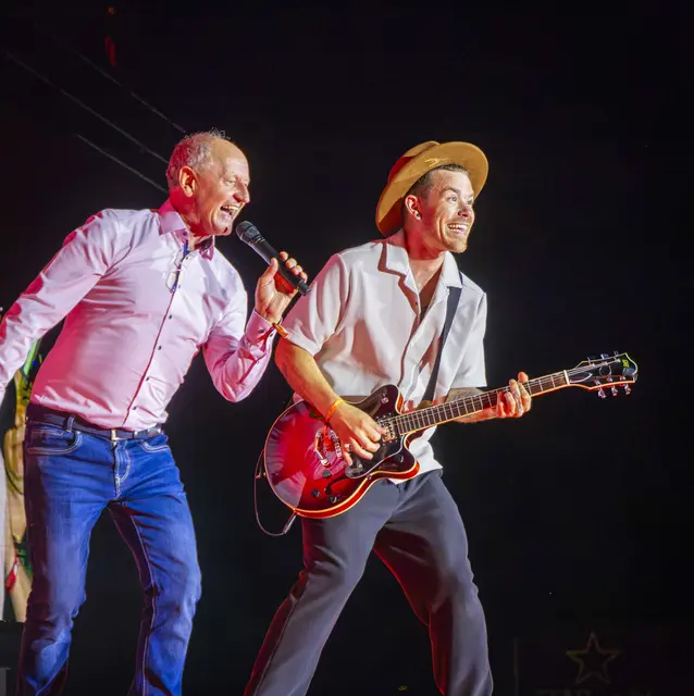 Huby Mayer und Ortner in Action. | Foto: krivograd/ipmedia