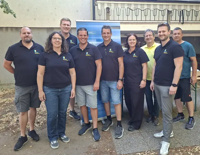 Gemeindeparteiobmann Christian Strahner mit Bürgermeisterin Marina Kargl, Vizebürgermeister Hubert Fembek und dem Team der ÖVP Palterndorf-Dobermannsdorf. | Foto: ÖVP Palterndorf-Dobermannsdorf