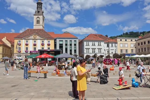 In der Stadt Bruck war am vergangenen Wochenende einiges los, hier im Bild das Schluschlussfest. | Foto: Stadt Bruck