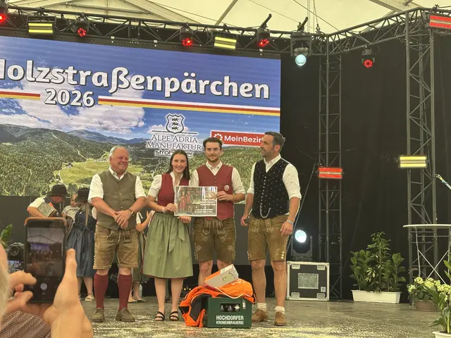 Am zweiten Platz landeten Carina und Johannes Ertl. | Foto: MeinBezirk.at/Astrid Siebert