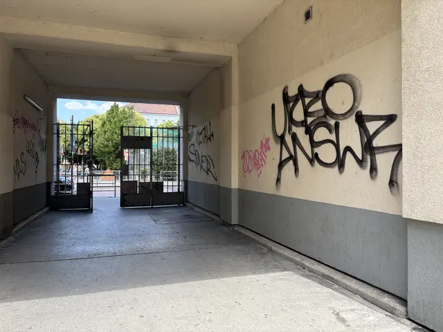Die Wände sind mit Graffitischriften beschmiert. | Foto: Nathanael Peterlini/MeinBezirk