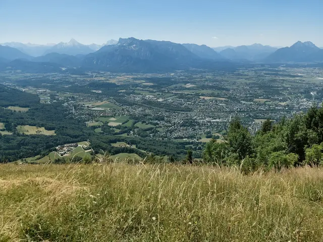 Aussicht auf die Stadt, Watzmann,  Untersberg, Staufen  | Foto: H.Bachinger