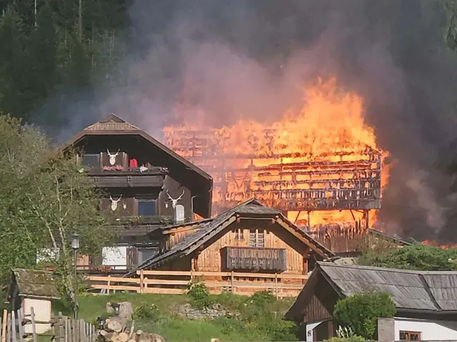 Am Wochenende kam es zu mehreren Brandeinsätzen in Kärnten. | Foto: Freiwillige Feuerwehr Bad Kleinkirchheim