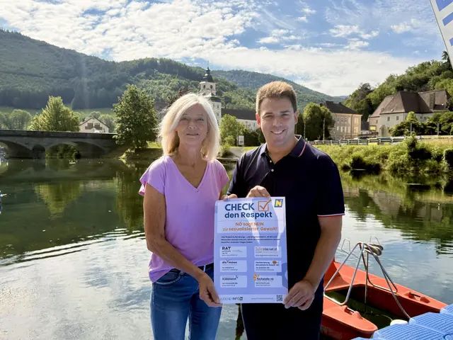 Bürgermeister Manuel Aichberger und Stadträtin Annemarie Mitterlehner. | Foto: GM Lilienfeld