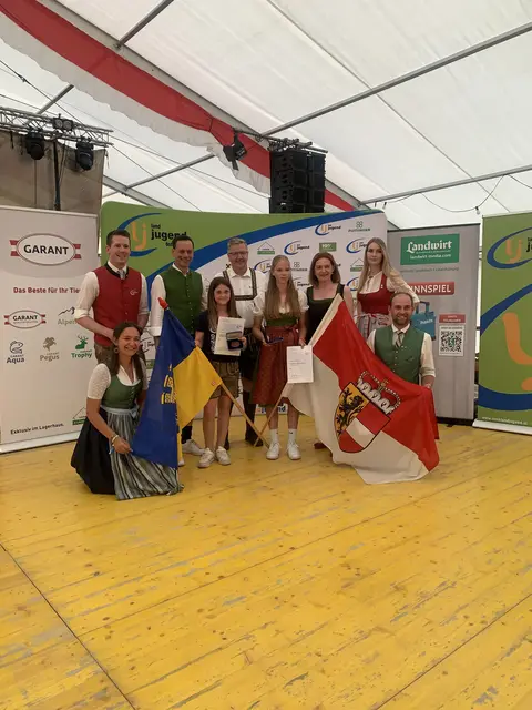 Annelie Welkhammer freute sich bei den Junioren über den Vierten Platz. | Foto: Barbara Stipper, Landjugend Salzburg