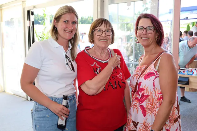Monika Fischer, Hilde Steibl und Silvia Altmann (v. l.).