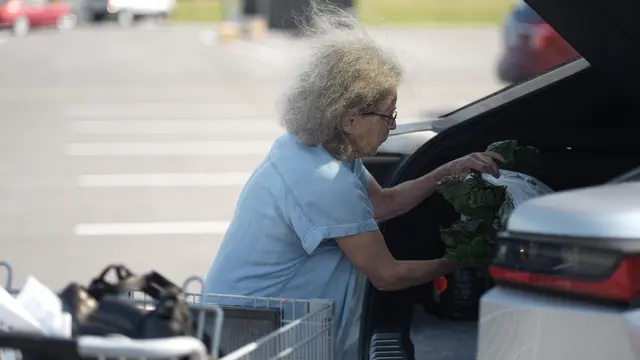 Die 89-Jährige soll am Einkaufsparkplatz nach einer Busverbindung gefragt worden sein. (Symbolfoto) | Foto: stock.adobe.com/at/ Robert Peak 