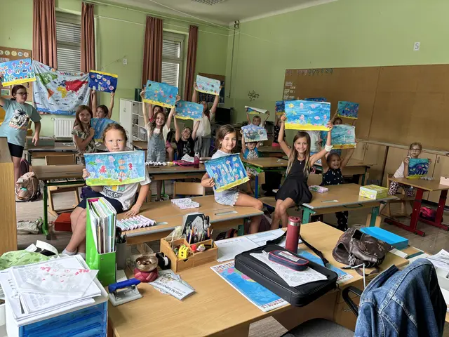 Auch kreative Arbeiten durften in den letzten Schultagen nicht zu kurz kommen. | Foto: VS Berndorf