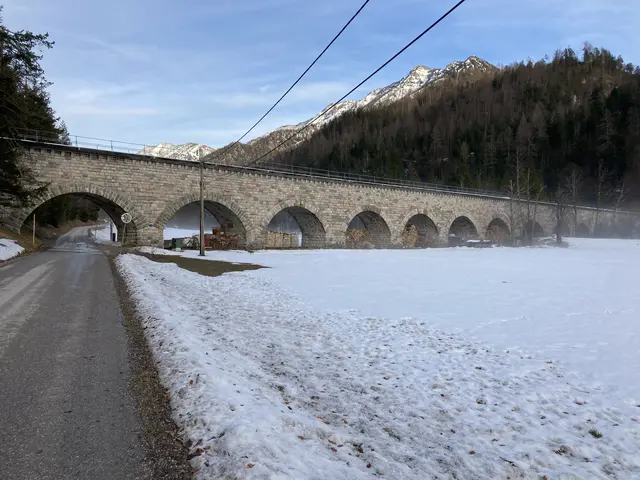 Über Aquädukte wie dieses im steirischen Wildalpen gelangt das Wiener Wasser in die Stadt. (Archiv) | Foto: Johannes Reiterits/MeinBezirk