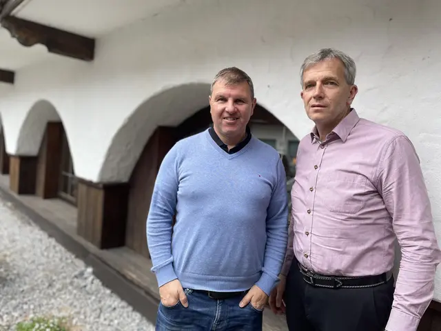 Michael Keller und Walter Barbist waren lange Jahre ein eingespieltes Team an der Spitze des TVB, jetzt trennen sich ihre Wege. | Foto: Archiv/Reichel