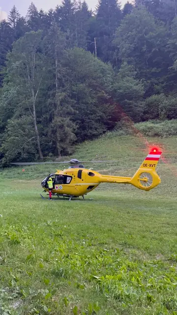 Der Rettungshubschrauber kam in der vergangenen Woche in unserer Region einige Male zum Einsatz. | Foto: Bergrettung Gebiet Hochschwab