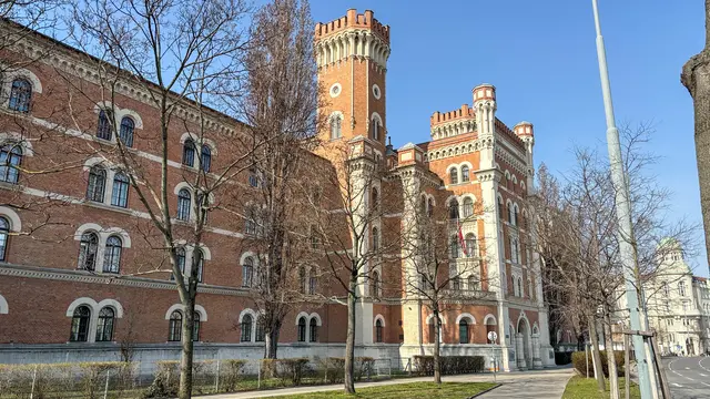 Bundesministerium für Landesverteidigung in der Rossauer Kaserne. | Foto: Andreas Pölzl/MeinBezirk