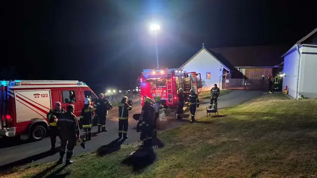 Drei Feuerwehren rückten am Montagabend zu einem vermeintlichen Küchenbrand in den Mogersdorfer Bergen aus. | Foto: Feuerwehr Mogersdorf-Ort