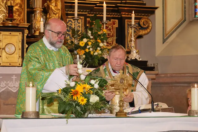 Er hat die Region 60 Jahre lang geprägt: Diamantenes Priesterjubiläum von Prälat Franz Breid wurde in Niederkappel gefeiert. | Foto: Pfarre Niederkappel