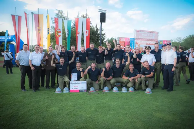 Gleich dreimal wurde der Name "Kappern" bei der Siegerehrung des Landesfeuerwehrbewerbes aufgerufen. | Foto: FFW Kappern