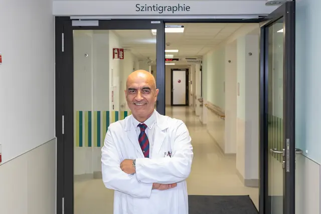 Siroos Mirzaei ist Institutsvorstand für Nukleamedizin in der Klinik Hietzing. | Foto: Wr Gesundheitsverbund_VOGUS