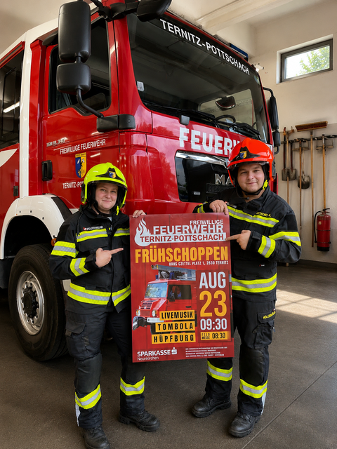 Die Feuerwehr Pottschach feiert am 23. August. | Foto: Feuerwehr Pottschach