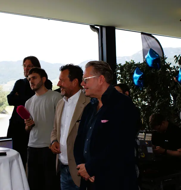 v.re.: ORF-Unterhaltungschef Martin Gastinger, Landesdirektor ORF NÖ Alexander Hofer | Foto: em