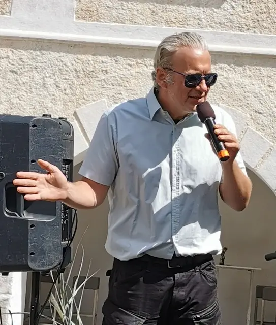 Michael Kaiser moderierte kompetent und unterhaltsam. | Foto: Josef Messirek