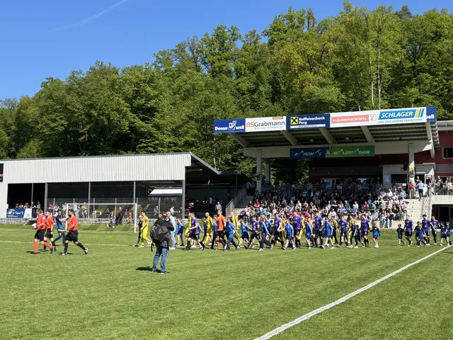 Das Lokalderby Union Mitterkirchen - Union Saxen zog vorige Saison viele Fußballfans an. Bild vom Frühjahr 2026. | Foto: MeinBezirk Perg/Köck