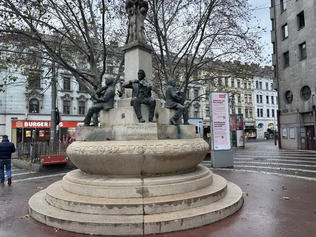 Der Alszauberbrunnen am Elterleinplatz steht für all das, was den Bezirk ausmacht.  | Foto: Ipirotis/MeinBezirk