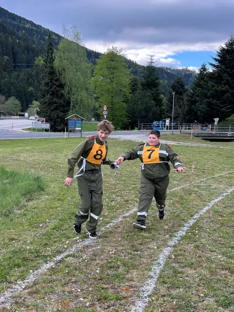 Die Kinder nahmen bereits an Bewerben teil. | Foto: FF Perau