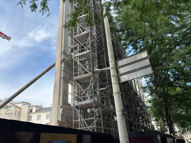 Die historische Fassade bleibt erhalten. | Foto: Pia Rotter/MeinBezirk