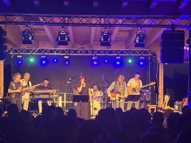 Die Hausband Stubnblues 2.0 sorgte wiederum für eine unvergleichbare Stimmung am Kranachberg. | Foto: MeinBezirk/Waltraud Fischer