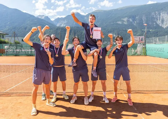 Die Kitzbüheler jubelten über den Meistertitel. | Foto: TTV/Kristen