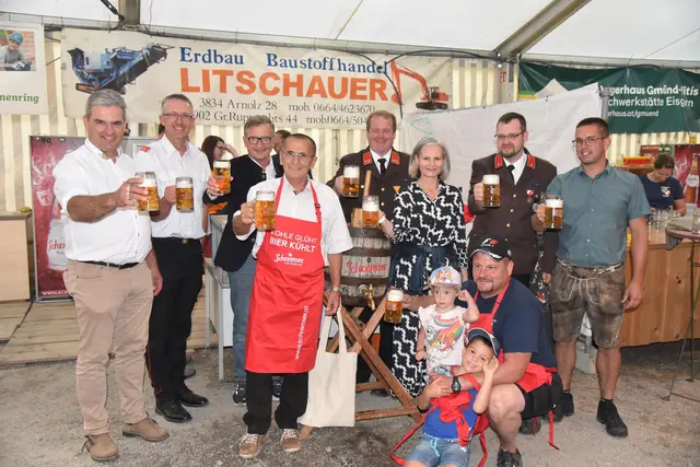 Am Schulschlusswochenende fand in Eggern das dreitägige Volksfest der Freiwilligen Feuerwehr. | Foto: Marktgemeinde Eggern