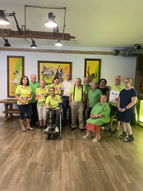 Der KOBV Ortsgruppe Ottenschlag- Gutenbrunn hat gewählt (nicht am Foto: Gerlinde Erlebach und Claudia Pfeiffer). | Foto: KOBV Ortsgruppe Ottenschlag-Gutenbrunn
