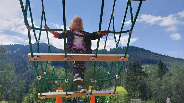 Auf Regen folgte Sonnenschein und damit konnte alles ausprobiert werden, was der Freizeitpark in Grän zu bieten hat. | Foto: Radio Tirol/Patricia Graeff