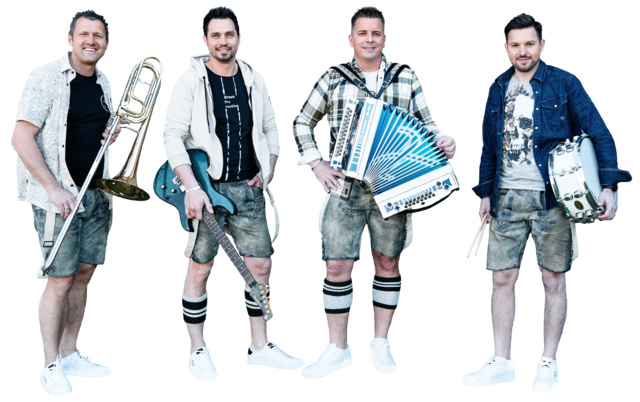 Diese vier Musiker bedienen jeden Geschmack und heizen allen Altersklassen ein. | Foto: FolkXtime