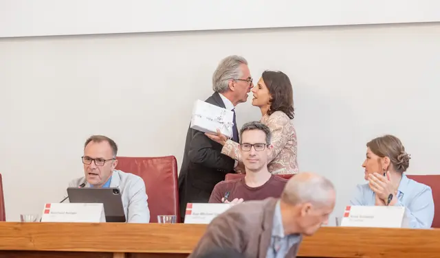 Am Mittwoch, 15. Juli 2026, wurde Christoph Brandstätter (ÖVP) neuer Vizebürgermeister der Stadt Salzburg. Die offizielle Angelobung erfolgte im Rahmen einer Gemeinderatssitzung in die Hand von Landeshauptfrau Karoline Edtstadler. | Foto: Stadt Salzburg/Wildbild