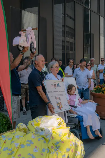 Italienisches Lebensgefühl mit viel Herz. Vesparol-Treffen für die Kinderklinik | Foto: Richard Buchner