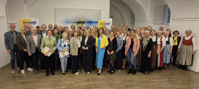 Beim BHW-Treffen in Horn wurde der Einsatz engagierter Menschen für die Region gefeiert. | Foto: Gemeinde Pernegg