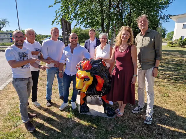 In Rodingersdorf hat Löwe "Fox" seine neue Heimat gefunden. | Foto: Gemeinde Sigmundsherberg