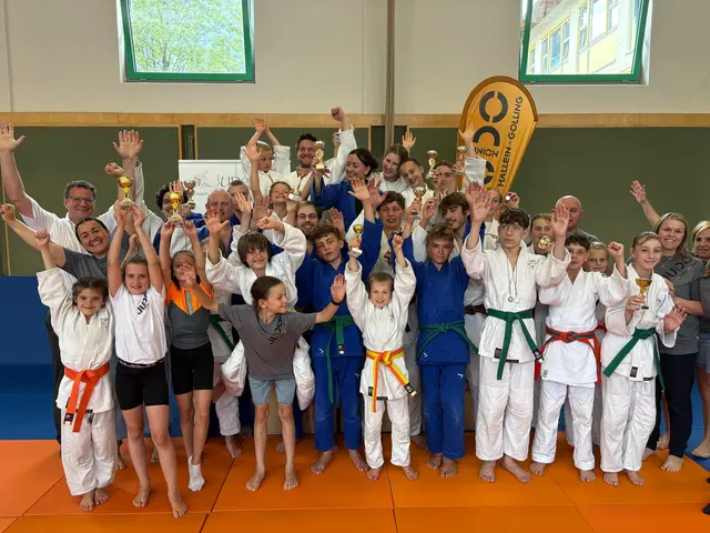 Die Vereinsmeisterinnen und -Meister aus Hallein und Golling. | Foto: Judounion Hallein-Golling