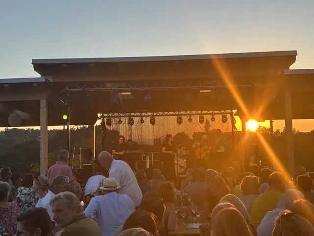Ein Sonnenuntergang wie im Bilderbuch begleitete die Stubnblues-Konzerte im Jubiläumsjahr. | Foto: MeinBezirk/Waltraud Fischer